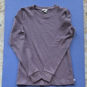 EDDIE Bauer Long-Sleeve Ribbed Top